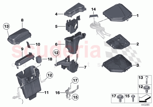 Part Diagram for Rolls Royce 12907576681