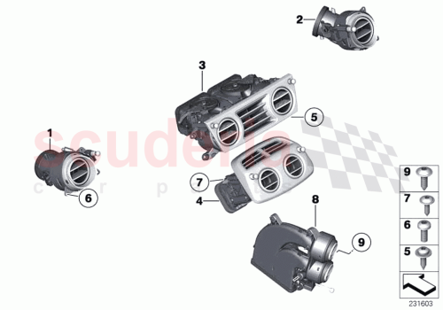 Part Diagram for Rolls Royce 64226808422