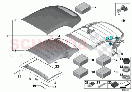 Part Diagram for Rolls Royce 54347440990