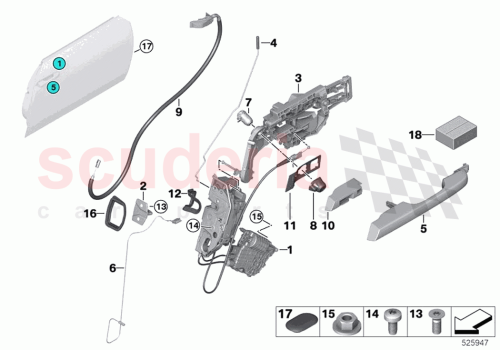 Part Diagram for Rolls Royce 51217348277