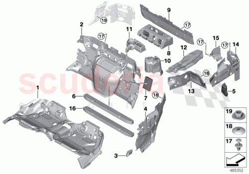 Part Diagram for Rolls Royce 51177391875