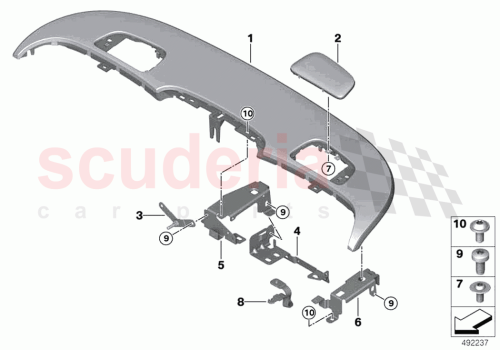 Part Diagram for Rolls Royce 51467380632
