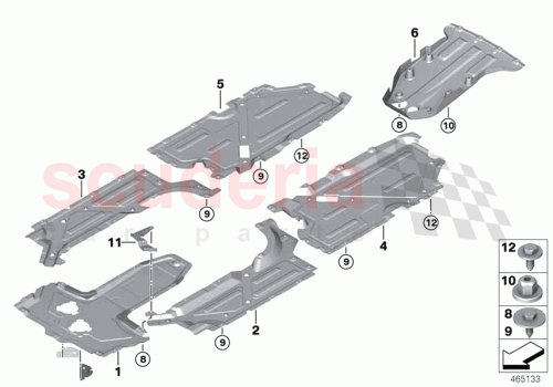 Part Diagram for Rolls Royce 51757367223