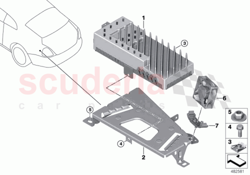 Part Diagram for Rolls Royce 65125A16AC5
