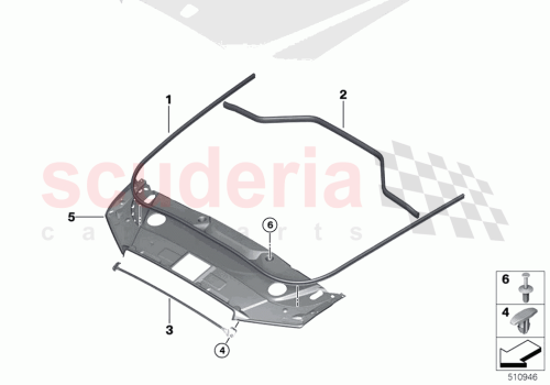 Part Diagram for Rolls Royce 51237495442