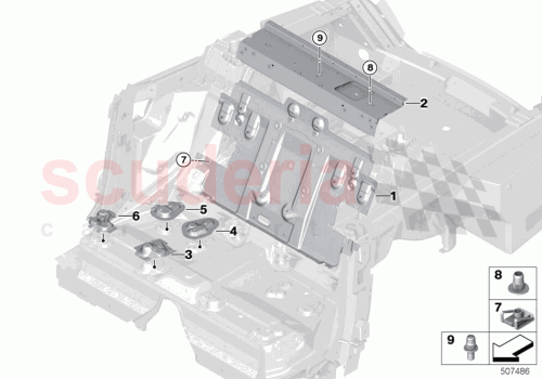 Part Diagram for Rolls Royce 41007930920