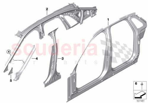 Part Diagram for Rolls Royce 41007931142