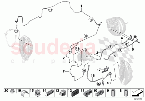 Part Diagram for Rolls Royce 34306886415