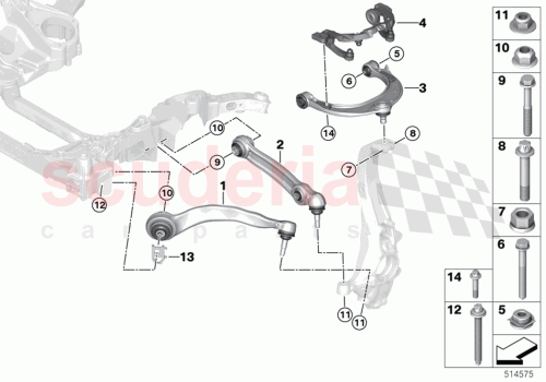 Part Diagram for Rolls Royce 31108836752