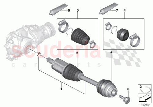 Part Diagram for Rolls Royce 31608740593