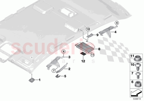 Part Diagram for Rolls Royce 51449249246
