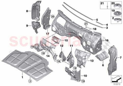 Part Diagram for Rolls Royce 51487494789