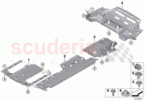 Part Diagram for Rolls Royce 51757494412