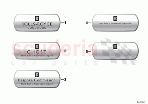 Part Diagram for Rolls Royce 51477302613