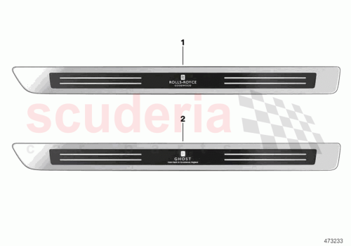 Part Diagram for Rolls Royce 51477415155
