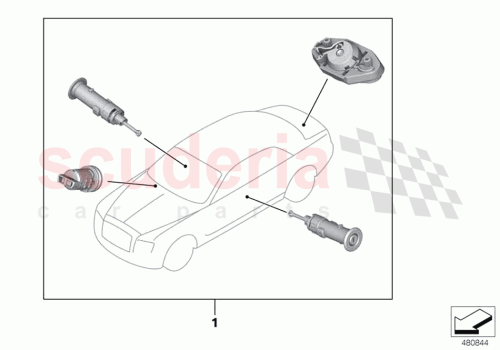 Part Diagram for Rolls Royce 51217276359