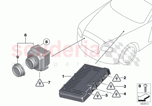 Part Diagram for Rolls Royce 66549286713