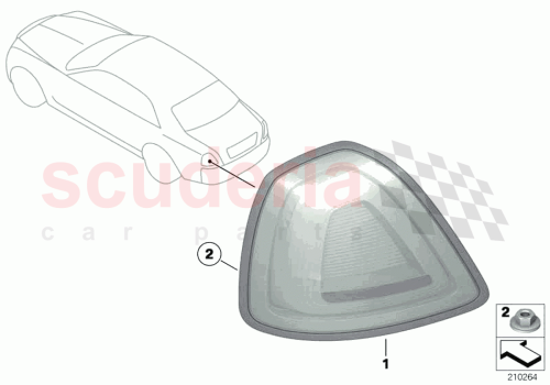 Part Diagram for Rolls Royce 63218496538