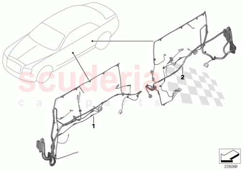 Part Diagram for Rolls Royce 61129307800