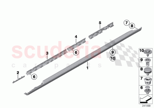 Part Diagram for Rolls Royce 51777289247