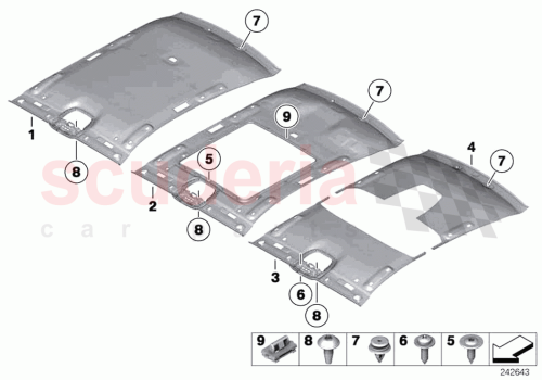 Part Diagram for Rolls Royce 51447354407