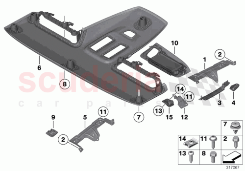 Part Diagram for Rolls Royce 51167292436