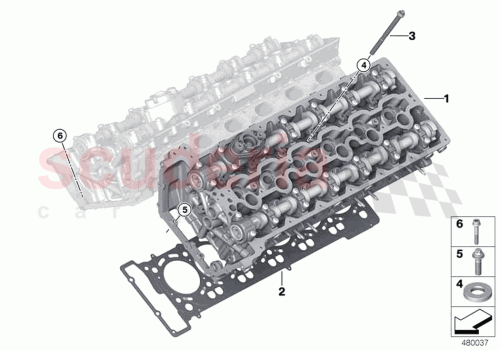 Part Diagram for Rolls Royce 11 12 3104