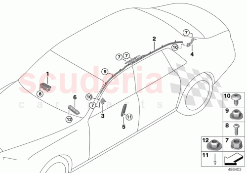 Part Diagram for Rolls Royce 72127406686