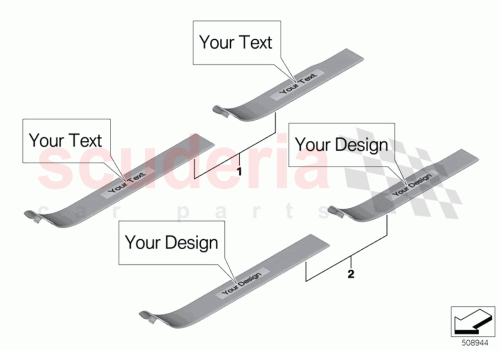 Part Diagram for Rolls Royce 51475A23760