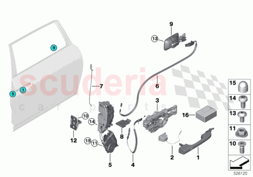 Part Diagram for Rolls Royce 51215A36ED8