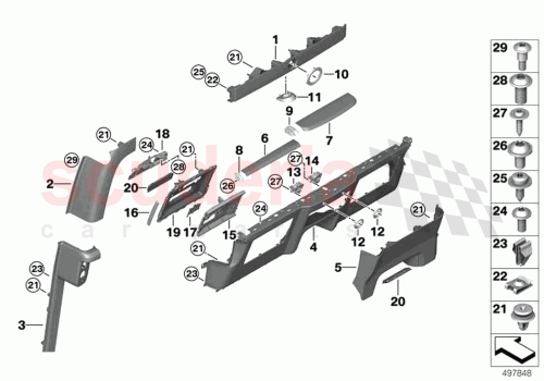 Part Diagram for Rolls Royce 51437945961