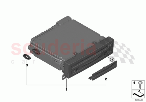 Part Diagram for Rolls Royce 65125A41AD7