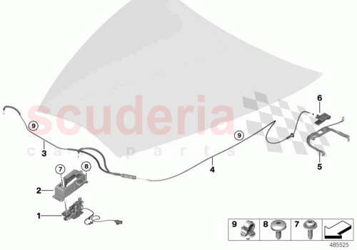 Part Diagram for Rolls Royce 51477419771