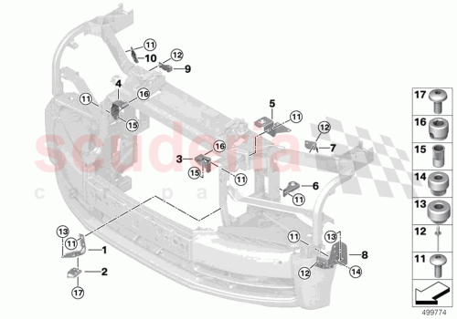 Part Diagram for Rolls Royce 07142994134