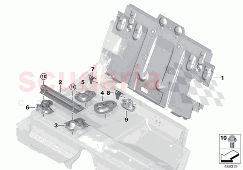 Part Diagram for Rolls Royce 41008494646