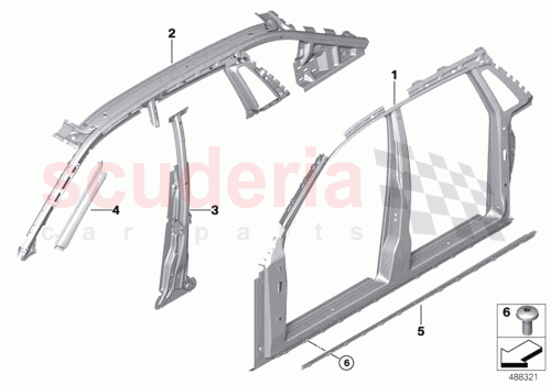Part Diagram for Rolls Royce 51139464018