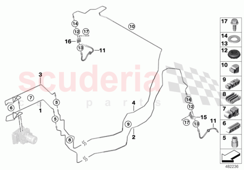 Part Diagram for Rolls Royce 34306875170