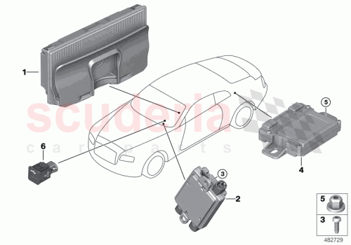 Part Diagram for Rolls Royce 84 10 9442421