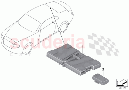 Part Diagram for Rolls Royce 84109843934