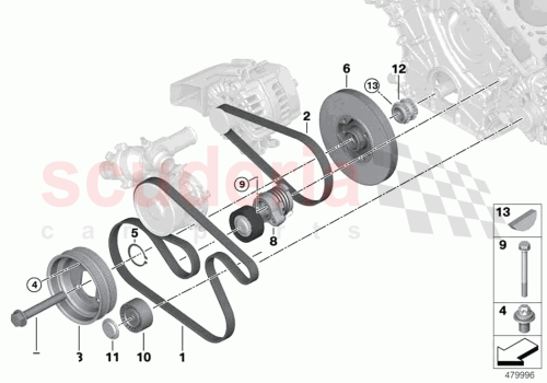 Part Diagram for Rolls Royce 11288485659