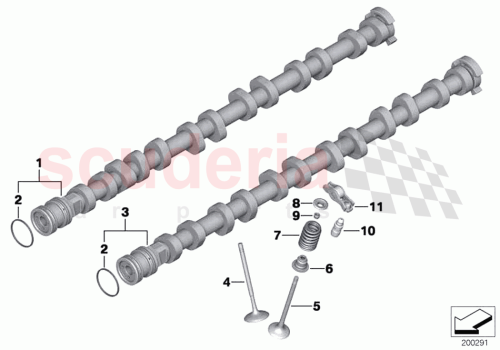 Part Diagram for Rolls Royce 11338679835