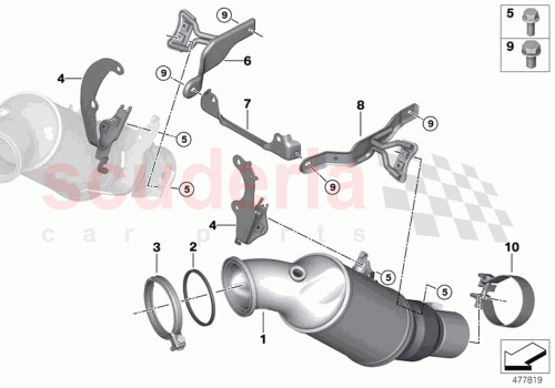 Part Diagram for Rolls Royce 18328662905