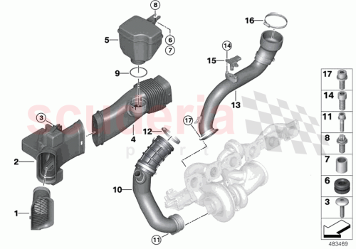 Part Diagram for Rolls Royce 13718621872