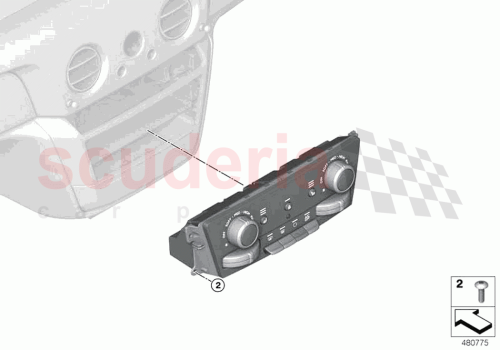 Part Diagram for Rolls Royce 64116846849