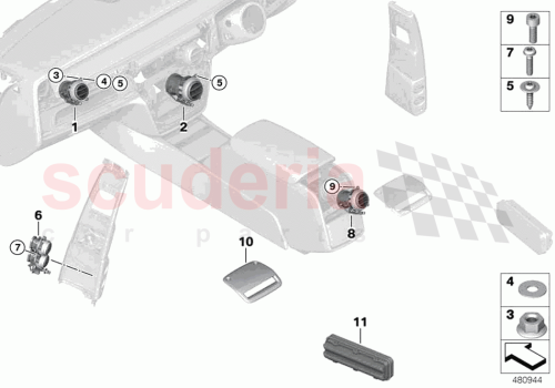Part Diagram for Rolls Royce 64229303806