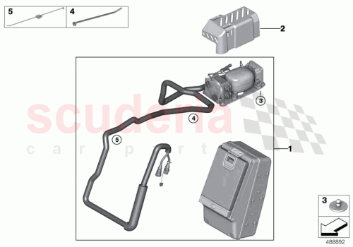 Part Diagram for Rolls Royce 64117942923