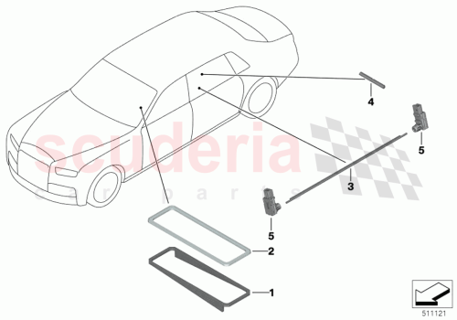 Part Diagram for Rolls Royce 63 31 6819324