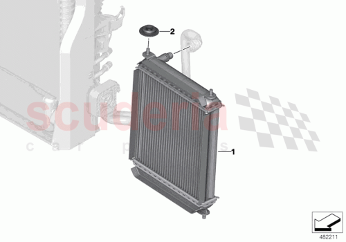 Part Diagram for Rolls Royce 17118689364