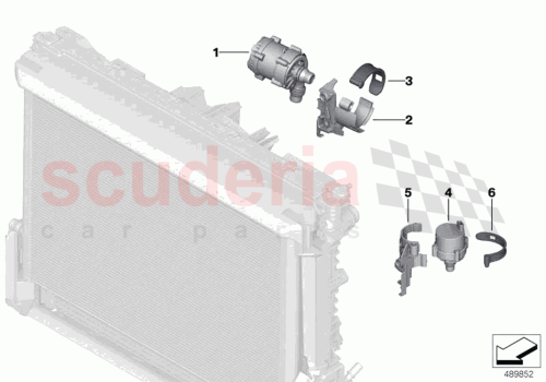 Part Diagram for Rolls Royce 11518638237