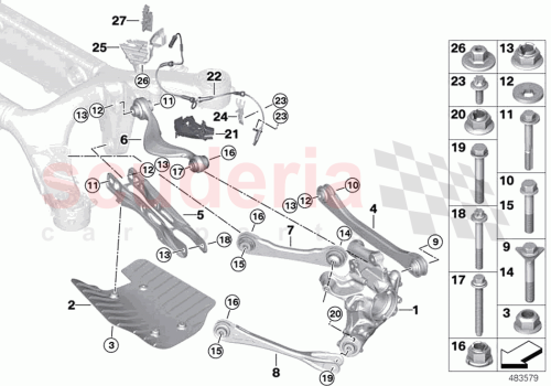 Part Diagram for Rolls Royce 07147169847